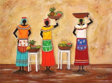 Mujeres Cartageneras afrikanisch Ölgemälde